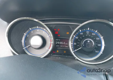 2012 Hyundai Sonata Limited из США, поврежденный, VIN 5NPEC4AC2CH498786